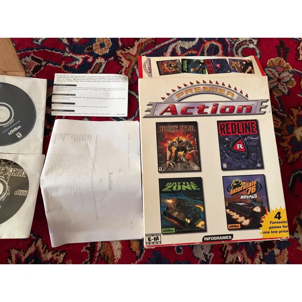 Premier Action (PC, 2000) Big Box